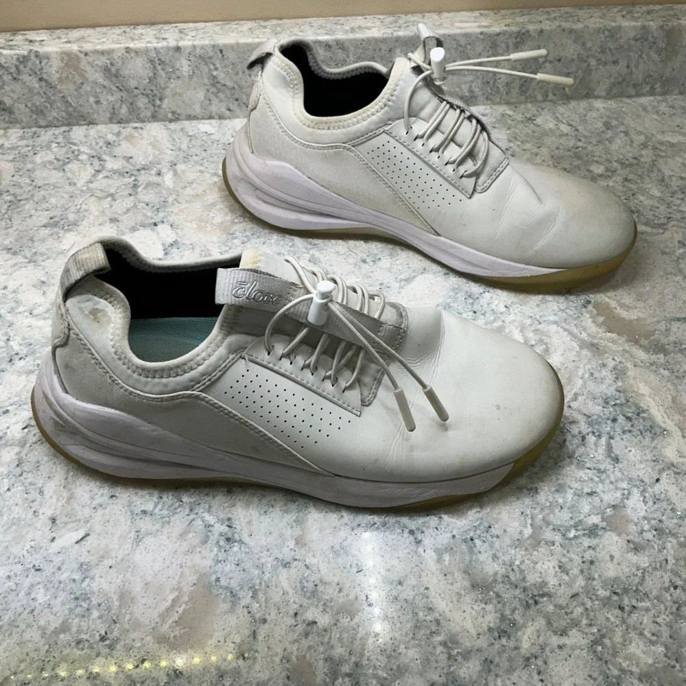 Clove Nursing Sneakers Women 8.5 White Fluid Resistant Healthcare Shoes CL019